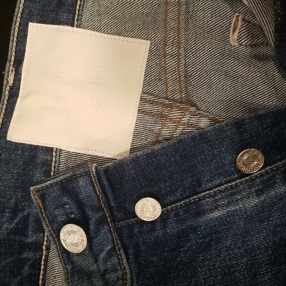 💕MOTHER SUPERIOR💕 Tomcat Jeans Playing With Scissors Cropped Straight Leg 30 - Picture 15 of 16